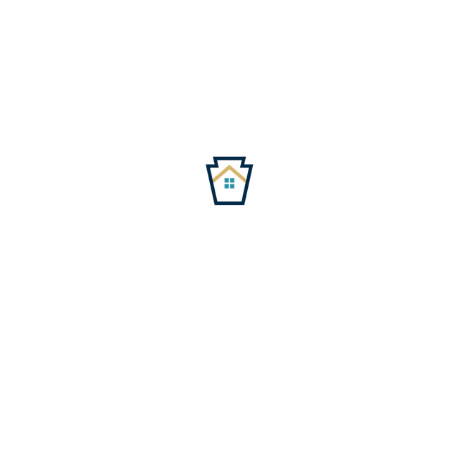 Keystone Home Inspections White Logo
